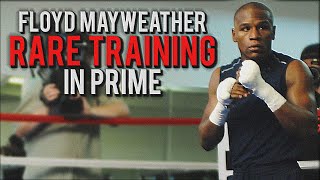 Floyd Mayweather Jr RARE Training In Prime [upl. by Hanleigh]