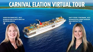 Carnival Elation Virtual Tour [upl. by Oiramed]