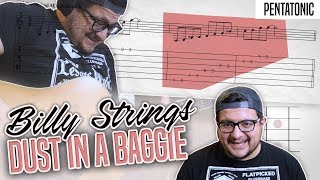 How To Play Billy Strings Dust In A Baggie  Advanced Bluegrass Guitar Lesson [upl. by Jahdol]