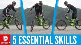 Five Essential Skills To Master On Your Mountain Bike [upl. by Ielak]