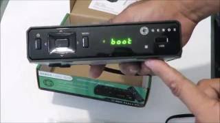 DECODIFICADOR HDTV GEBOXUNBOXING COMO VER TV DIGITAL [upl. by Surazal]