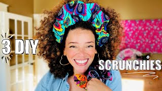 Sew Scrunchies 3 Ways DIY from Sensible to Sensational [upl. by Aihsakal743]