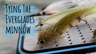 Tying The Everglades Minnow Fly  Saltwater Flyfishing [upl. by Dorise]