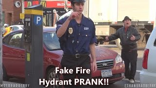 GIVING AWAY FREE TICKETS FIRE HYDRANT PARKING TICKET PRANK [upl. by Nela]