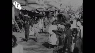 A Native Street in India 1906 [upl. by Esilrahc]