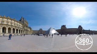 The Louvre Museum Guided Tour in 360° VR [upl. by Ellennod]