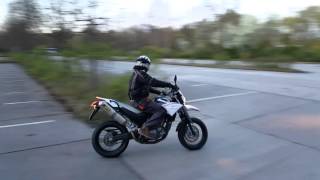 Yamaha XT660X Akropovic without DB eater [upl. by Fidelis]