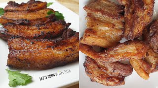 JUICY PORK BELLY RECIPE AIR FRY [upl. by Nnelg408]