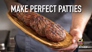 How to Make the Perfect Hamburger Patty [upl. by Sybille331]