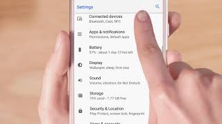 How to change settings on an Android device [upl. by Berrie]