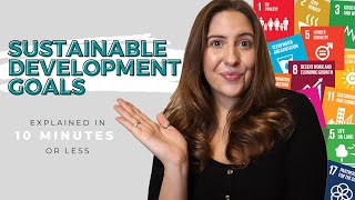 Sustainable Development Goals SDGs Explained in 10 minutes or less [upl. by Vassell]