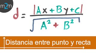 Distancia entre un punto y una recta [upl. by Alayne]