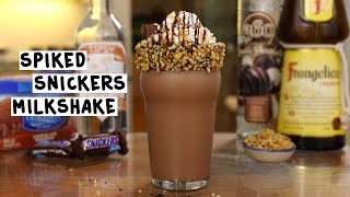 Spiked Snickers Milkshake [upl. by Erialb]