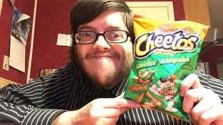 Review Cheetos Crunchy Cheddar Jalapeno [upl. by Halford]