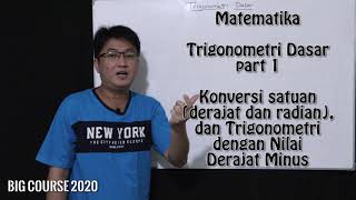 Matematika kelas X  Trigonometri dasar part 1  Definisi Konversi dan Dasar dasar [upl. by Odel]