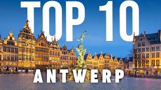 10 BEST Things To Do In Antwerp  Antwerp Travel Guide [upl. by Susana]