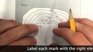 Making Topographic Map Profiles [upl. by Avrom392]