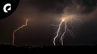 1 Hour Rain and Thunderstorm Sounds For Focus Relaxing and Sleep ⛈️ Epidemic ASMR [upl. by Tien611]