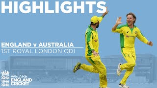 England v Australia Highlights  Billings Hits Maiden Ton In Tense Chase  1st Royal London ODI 2020 [upl. by Jaquith]