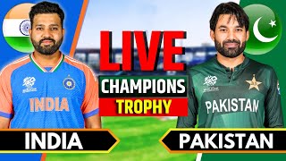 India vs Pakistan  Champions Trophy 2025  Live Cricket Match Today  IND vs PAK Match Live [upl. by Alta]