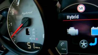 Porsche Panamera Hybrid  Start up Sound FULL HD [upl. by Cordell]