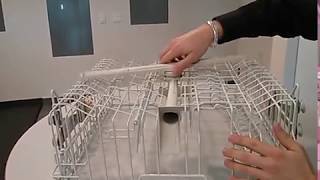 Miele dishwasher middle spray arm removal [upl. by Naihtniroc875]