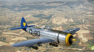 Documental Aviones de la segunda guerra mundial ww2 P47 Thunderbolt [upl. by Latini]