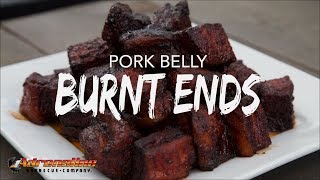 Pork Belly Burnt Ends – Smoked Pork Belly Recipe on the BBQ [upl. by Lledner]