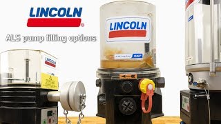 Lincoln Industrial ALS pump filling options [upl. by Karame]