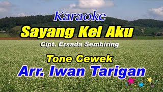 Karaoke Lagu Karo Sayang Kel Aku [upl. by Eceinahs]