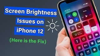 Screen Brightness Issues on iPhone 12 Here is the Fix [upl. by Korwun]