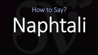 How to Pronounce Naphtali CORRECTLY [upl. by Aix288]