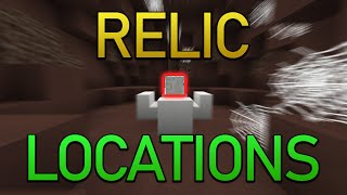 Relic Locations Guide Spiders Den Area Hypixel Skyblock [upl. by Durward562]