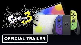 Nintendo Switch OLED Model Splatoon 3 Edition  Official Trailer [upl. by Trawets]