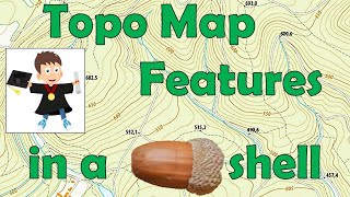 Topographic maps physical features shortened [upl. by Ikkela]