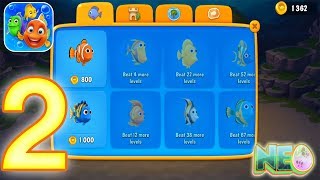 Fishdom Gameplay Walkthrough Part 2  Level 68 Completed iOS Android [upl. by O'Donnell]