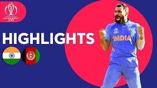 Afghanistan SO Close To Upset  India v Afghanistan  Match Highlights  ICC Cricket World Cup 2019 [upl. by Jehanna]