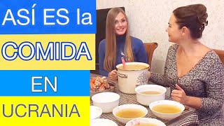 ¿CÓMO ES LA COMIDA TÍPICA UCRANIANA ¿QUE TAN BUENA es la GASTRONOMIA de UCRANIA [upl. by Eineg226]