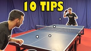 10 Tips To Become A Better Table Tennis Player Quickly [upl. by Chloette]