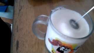 Aerolatte Review Frothing Cold Milk In Under 1 Minute [upl. by Panthea]