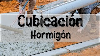 Cubicación de Hormigón [upl. by Yvehc900]