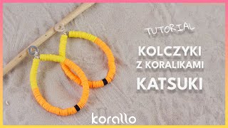 Jak zrobić kolczyki z koralikami Katsuki BiżuteryjneABC [upl. by Pasho]