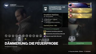 Destiny 2063 SPITZENREITER Der Waffenhändler auf 1350  Dämmerung Die Feuerprobe 😲 HDPS5 [upl. by Airdnaed]