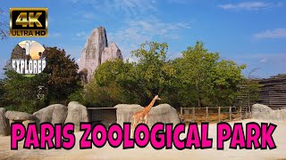 🇫🇷Best Zoo in PARIS》Paris Zoological Park Parc zoologique de Paris 2022【4K】 [upl. by Ainoz]