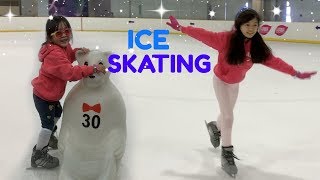 ICE SKATING with KAYCEE amp RACHEL [upl. by Siuqaj]