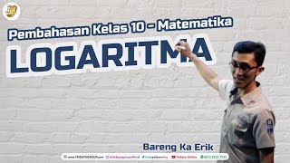 Kelas 10 SMA  Matematika  Logaritma  Bimbel Tridaya Online [upl. by Iggy570]