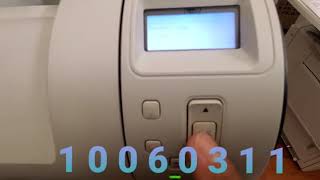 HP LaserJet 600 M601 Service Access Code [upl. by Tien705]