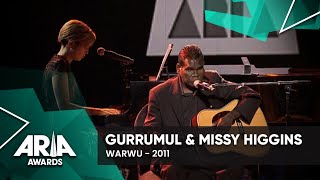 Geoffrey Gurrumul Yunupingu amp Missy Higgins Warwu  2011 ARIA Awards [upl. by Luing]