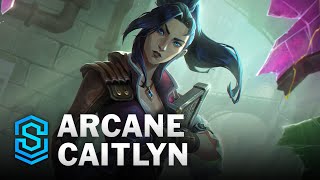 Arcane Caitlyn Skin Spotlight  League of Legends [upl. by Natalee]