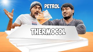 Got Shocking Result  Petrol vs Thermocol Experiment [upl. by Fulmis761]